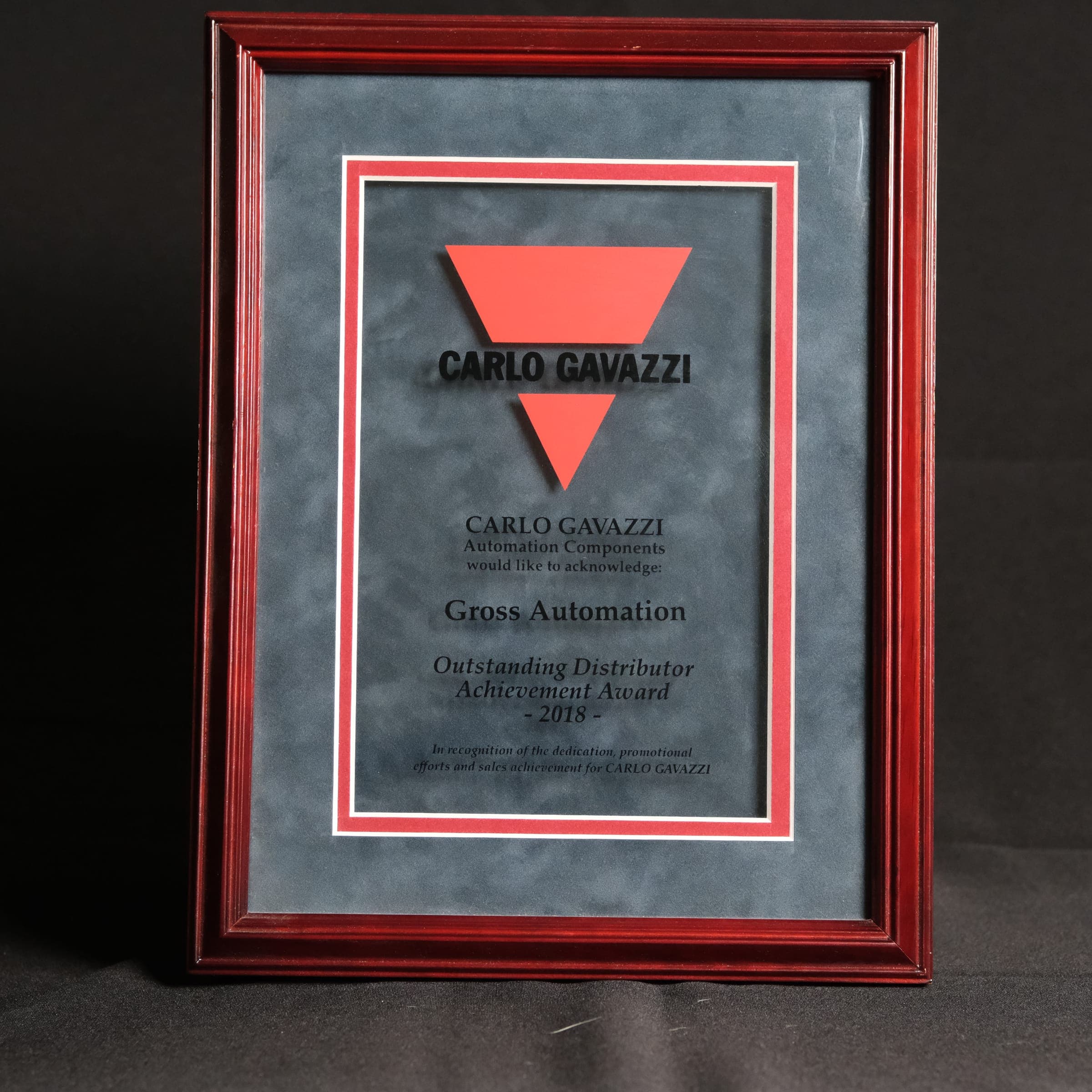 ABB Low Voltage Industrial Drives Performance Excellence Award (2022)