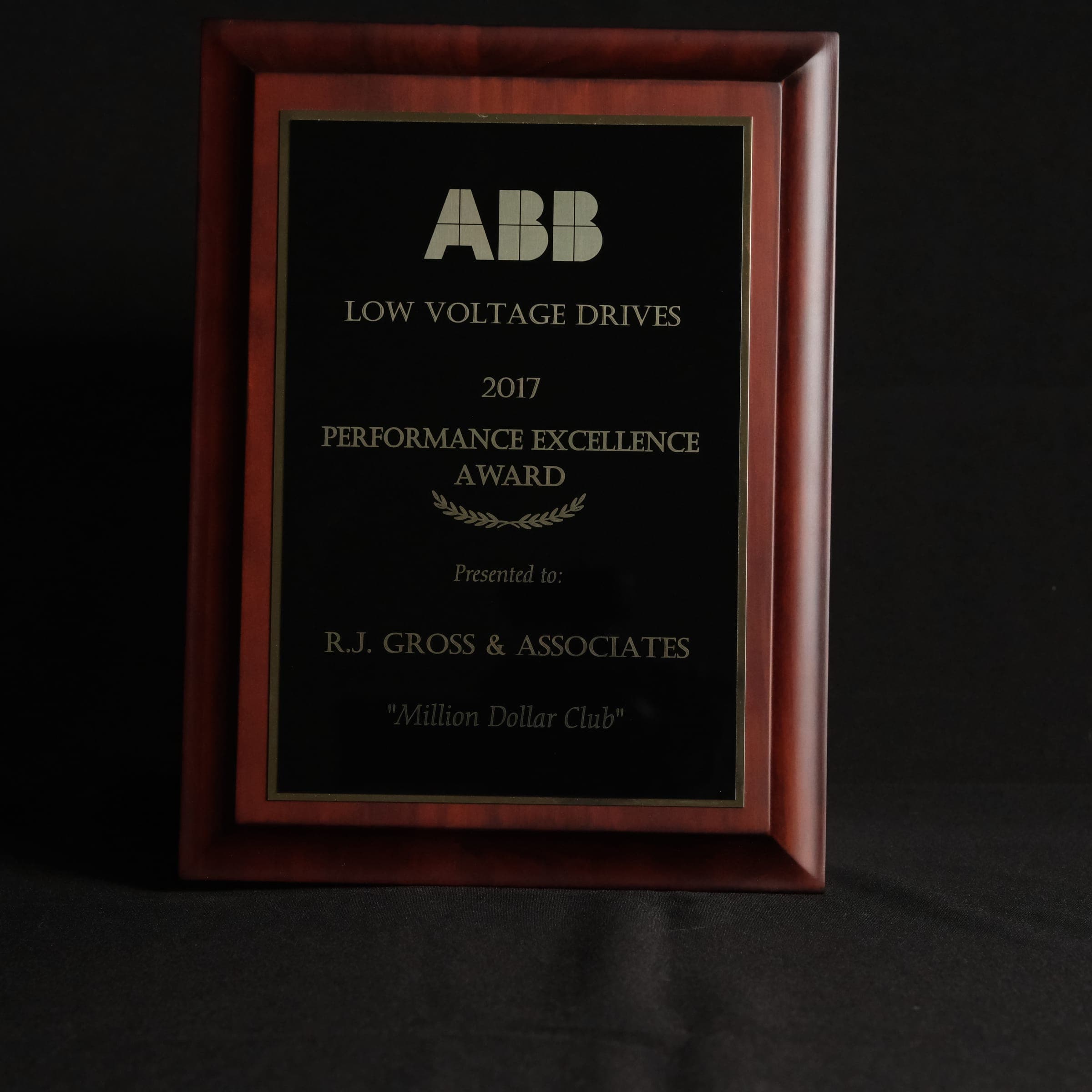ABB Performance Excellence Award (2017)
