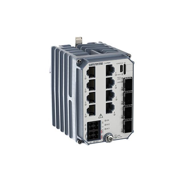 Westermo Lynx-5512-E-F4G-T8G-LV - Managed Ethernet Switch with Routing Functionality