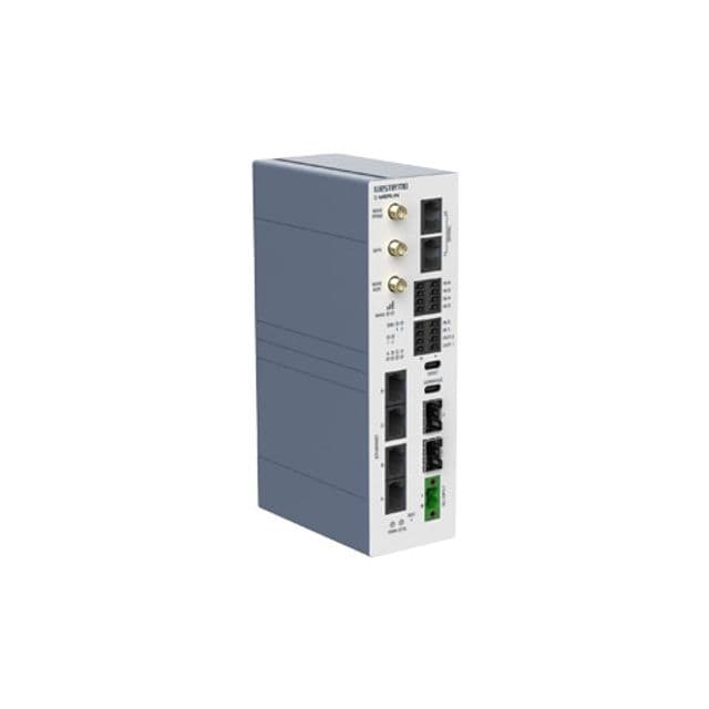 Westermo Merlin-4609-F2G-T4-S2-DI6-DO2-LV-PFG - Merlin 4609 - Isolated 10-60V DC - 4 Eth - 2 SFP - 2 Serial - 6 DI's - 2 DO's - USB Host - Cat-4 LTE for North America w. GNSS