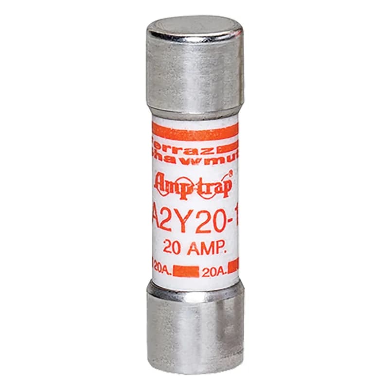Fuse A2Y 250VAC 500VDC 20A Type 1 Ferrule Amp-Trap®