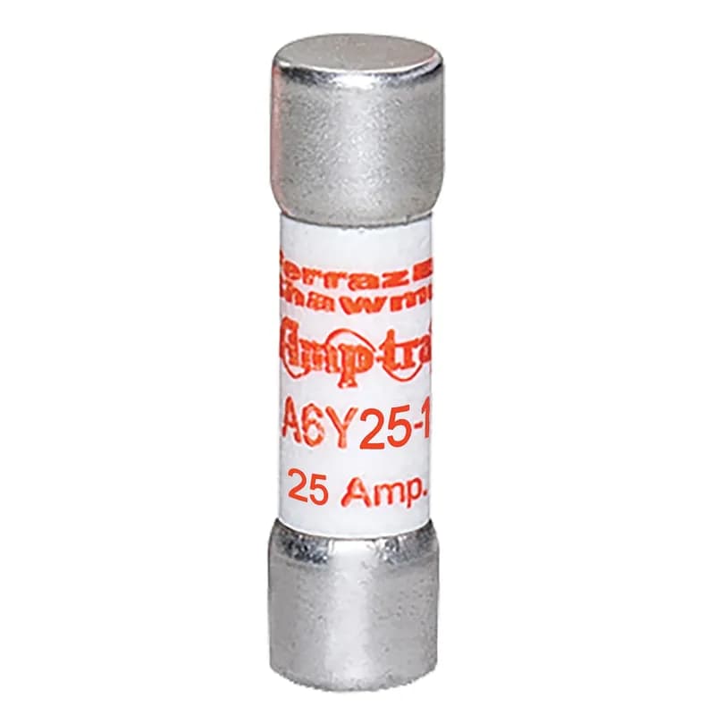 Fuse A6Y 600VAC 500VDC 25A Type 1 Ferrule Amp-Trap®