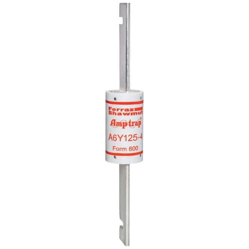 Mersen A6Y125-4 - Fuse A6Y 600VAC 500VDC 125A Type 4 Blade Amp-Trap®