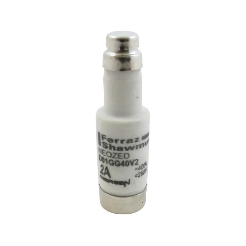 DIN D0 Fuse-link Neozed gG Size D01 400VAC 250VDC 2A Color code Pink Packaging quantity 50
