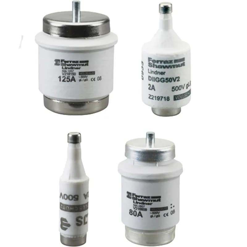 DIN D Fuse-link gG Size DII 690VAC 50A Color code White