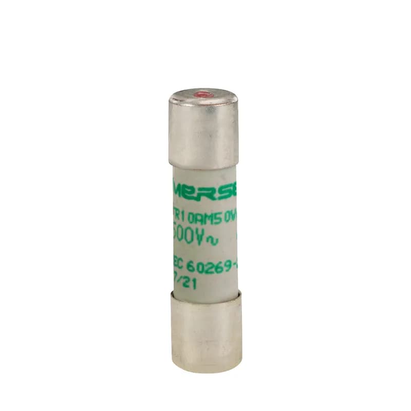 Cylindrical fuse-link aM Size 10x38 IEC 500VAC 6A With Visual Indicator
