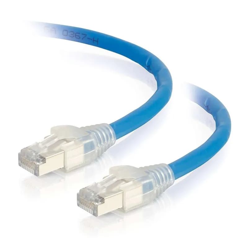 50ft (15.2m) HDBaseT Certified Cat6a Cable with Discontinuous Shielding - Plenum CMP-Rated (TAA Compliant) - Blue - CG43172