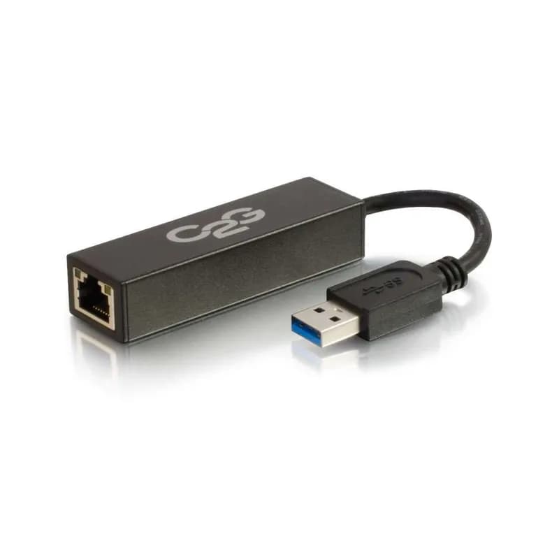 The USB 3.0 to Gigabit Ethernet Network Adapter is the perfect solution for converting an existing USB 3.0 port to a Gigabit Ethernet port for connecting to a network or the Internet without replacing or adding a new network card. This adapter utilizes the high bandwidth of the USB 3.0 port to support true Gigabit Ethernet speeds. This flexible solution requires no external power supply, simply connect the adapter to an available USB 3.0 port, install the included software driver and connect a Cat5 cable from the adapter to an RJ45 Network port. With speeds up to 1000Mbps, file transfer between computers is fast and easy, even with large amounts of multimedia data. The adapter works on new computers that do not provide a wired Ethernet port or legacy computers which have a damaged Ethernet port. This adapter is a perfect accessory for Microsoft� Surface� products and other leading laptops. Connector 1: (1) USB 3.0 A Male Connector 2: (1) RJ-45 Female Features * Converts an existing USB 3.0 port to a Gigabit Ethernet port for connecting to a network or the Internet