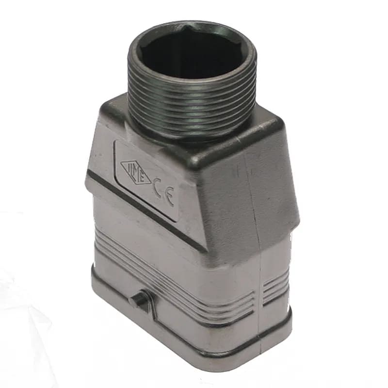 EMC, Plastic, Rectangular Hood, size 32.13, 2 Pegs, Top PG21 male threaded entry