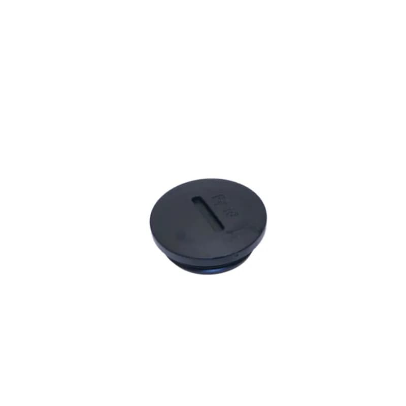 Mencom Corporation CRBN-M12PASW - M12, Black, Plastic, Blanking Plug, Without Gasket