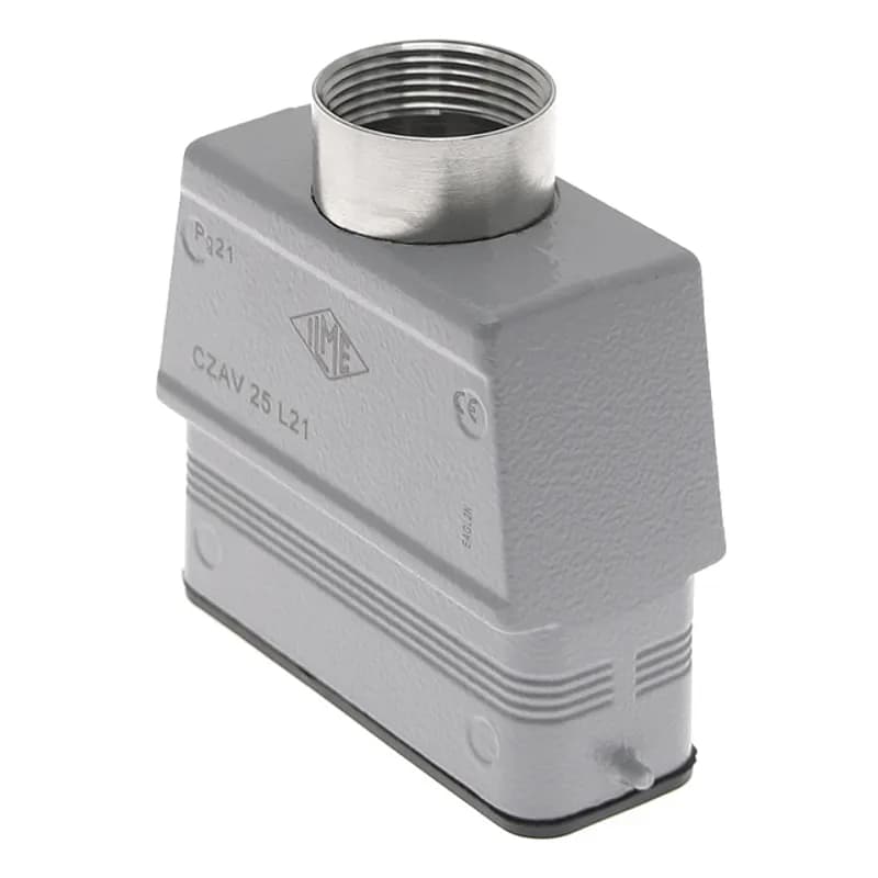 Mencom Corporation CZAV-25L21 - Standard, Rectangular Hood, size 66.16, 2 Pegs, Top PG21 cable entry, High Construction