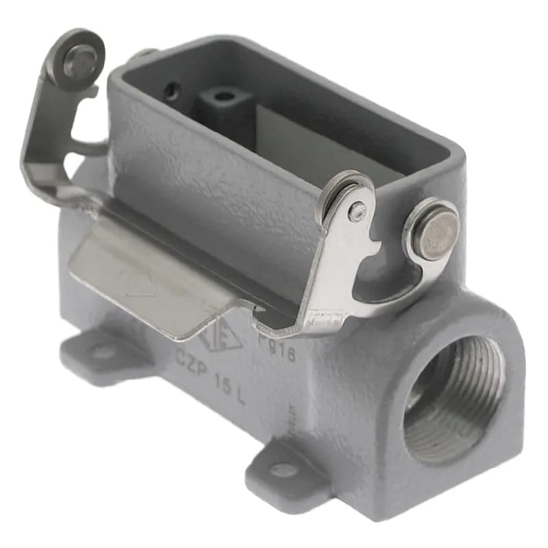 Standard, Rectangular Base, IL-BRID Single Latch, Surface mount, size 49.16, Side PG16 cable entry