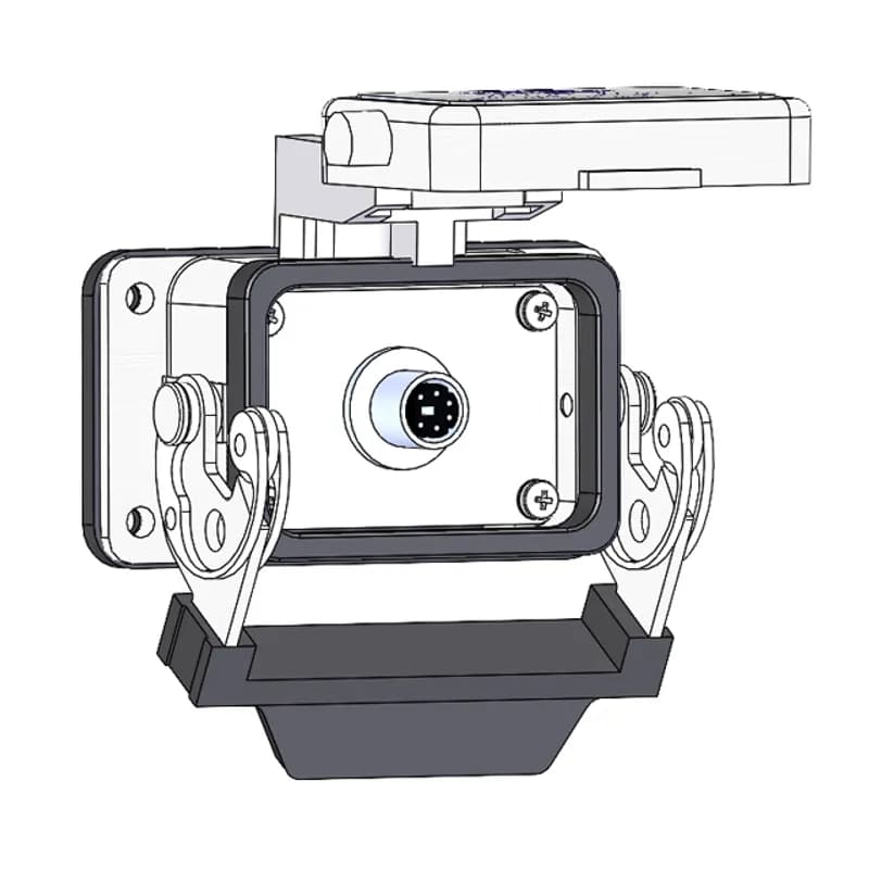 Panel Interface Connector with, 6M, in a 06LS housing