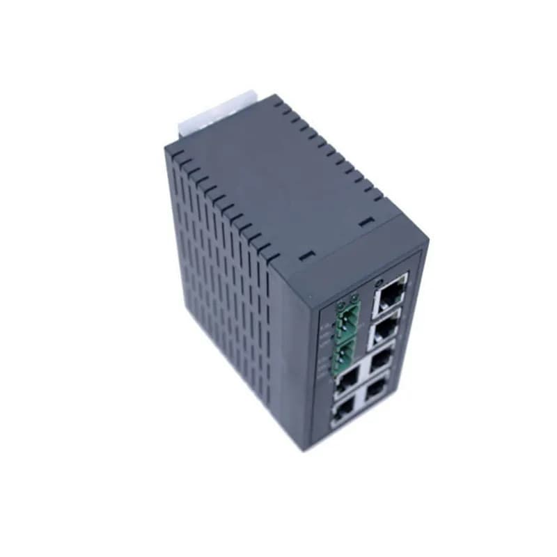 6-Port Unmanaged Fast Ethernet Switch, Plastic housing