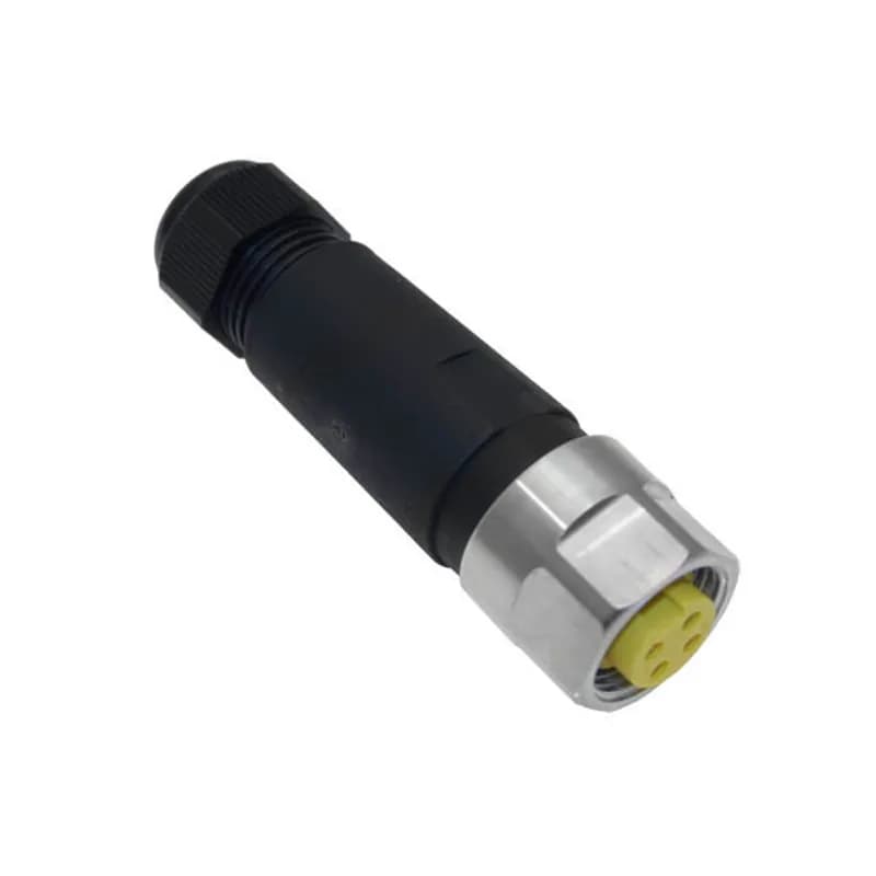 Foundation Fieldbus, Field Wireable, 4 Pole, 7/8UN2 Female Straight, 15A