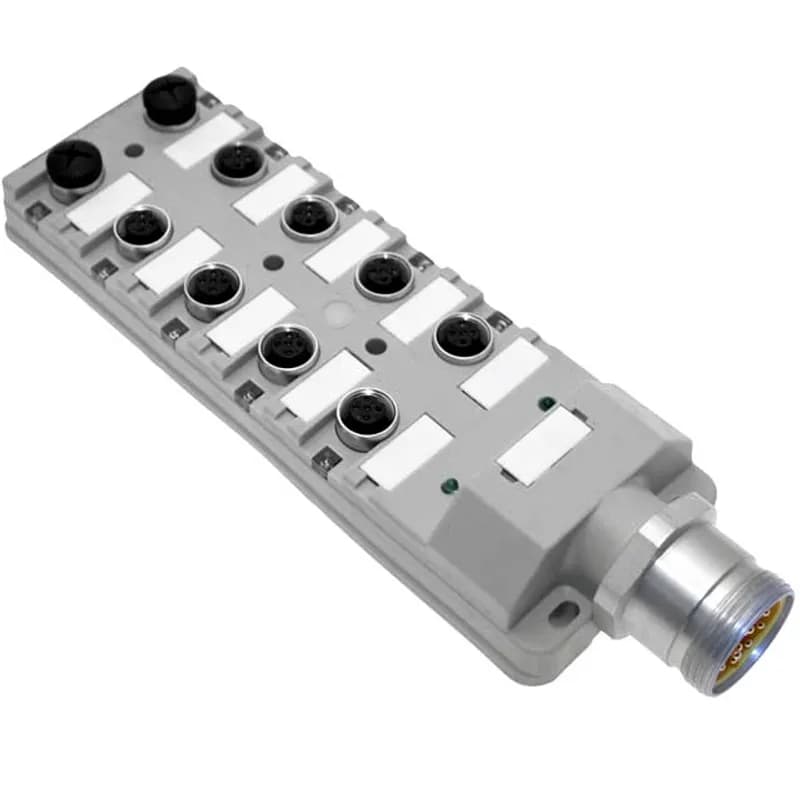 Mencom Corporation JDC-03N-212-M000 - JDC Junction Blocks, 3 Pin, 10 Port, NPN, MIN Size III Home Run Connector