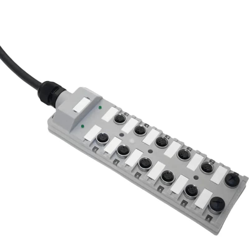Mencom Corporation JDC-240-016-C050 - JDC Junction Blocks, 4 Pin, 12 Port, No Led, 5 Meters of Home Run Cable