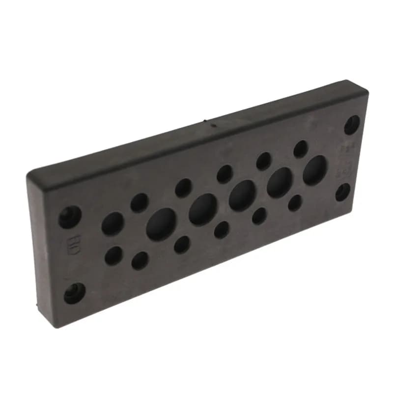Mencom Corporation KADP-24-17-1 - KADP Cable Entry Plate, 17 Entries, 11 x 3.0-6.5mm, 1 x 4.1-8.1mm, 5 x 8.0-12.5mm