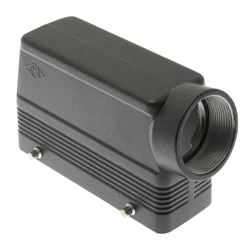 Mencom Corporation MAOE-24.40 - E-Xtreme Series, Rectangular Hood, size 104.27, 4 Pegs, Side M40 cable entry, High Construction