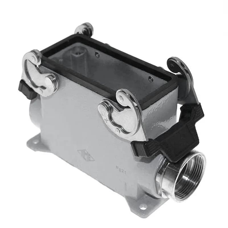 Standard, Rectangular Base, Double Latch, Surface mount, size 77.27, Side M32 cable entry