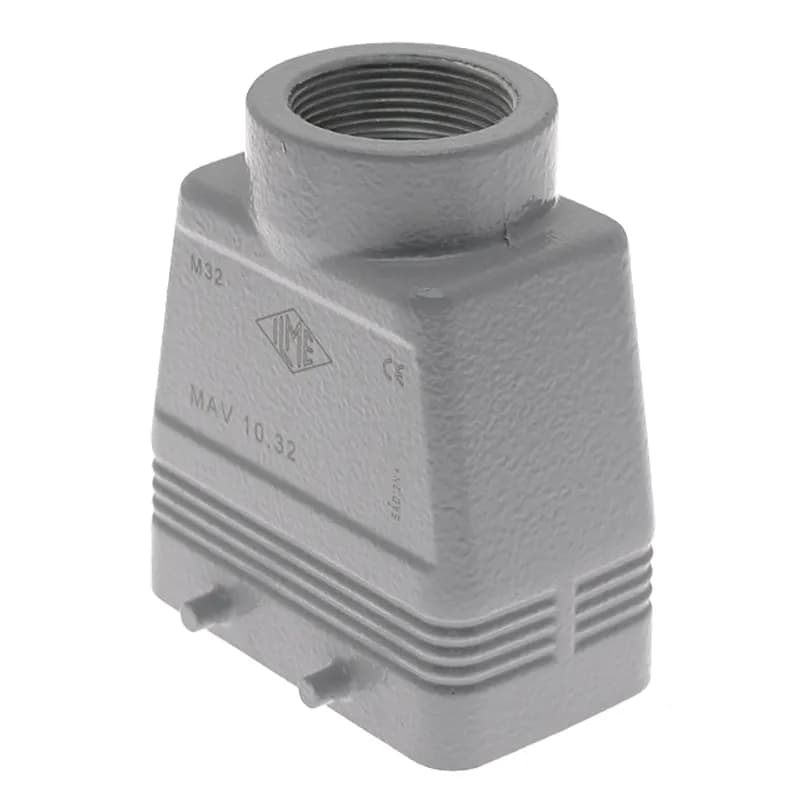 Mencom Corporation MAV-10.32 - Standard, Rectangular Hood, size 57.27, 4 Pegs, Top M32 cable entry, High Construction