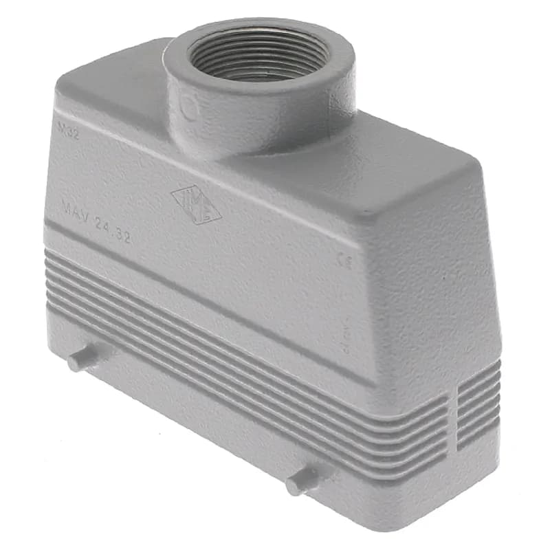 Mencom Corporation MAV-24.32 - Standard, Rectangular Hood, size 104.27, 4 Pegs, Top M32 cable entry, High Construction