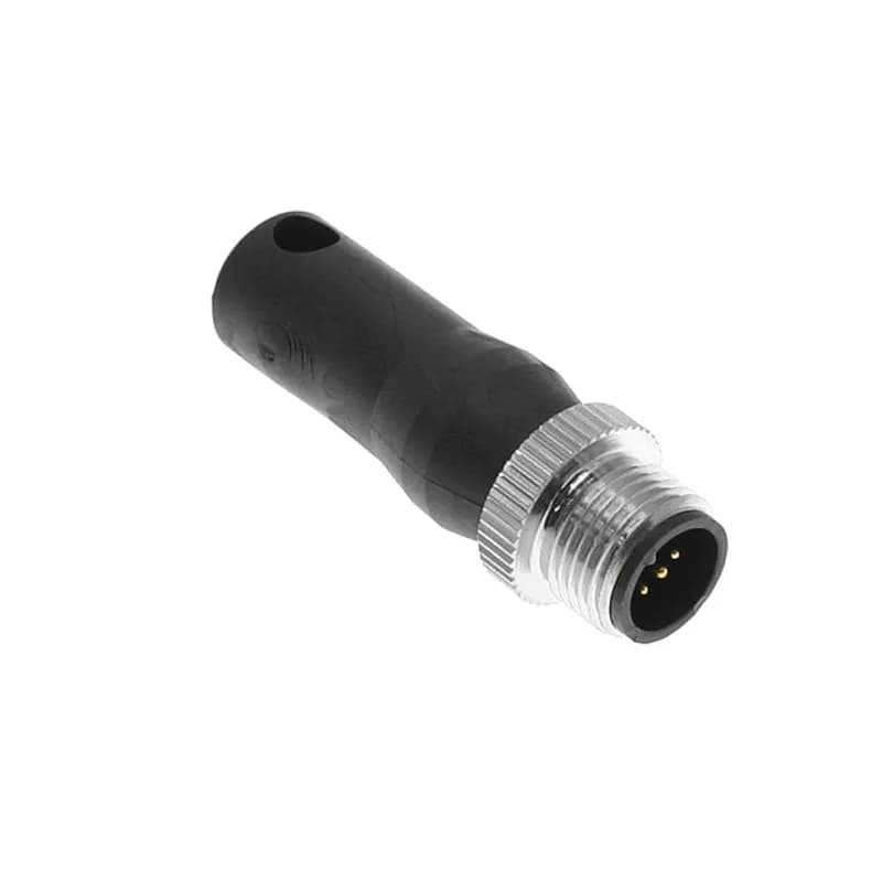 DeviceNet Drop, M12, Dummy plug with terminator resistor, 5 pole, Male Straight