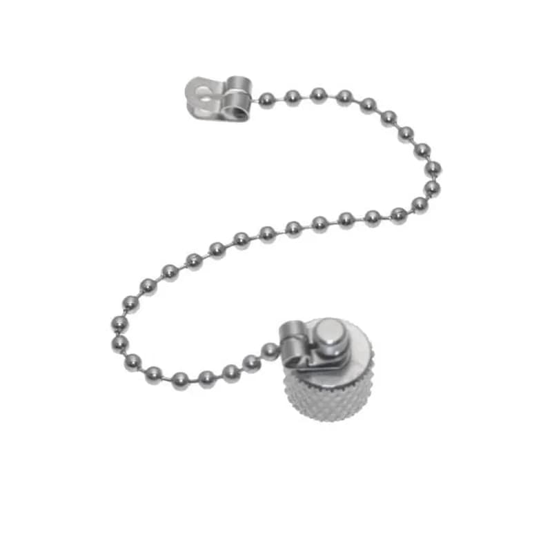 MDC, Accessory, Cap for Male threads, Aluminum Clear Anodized