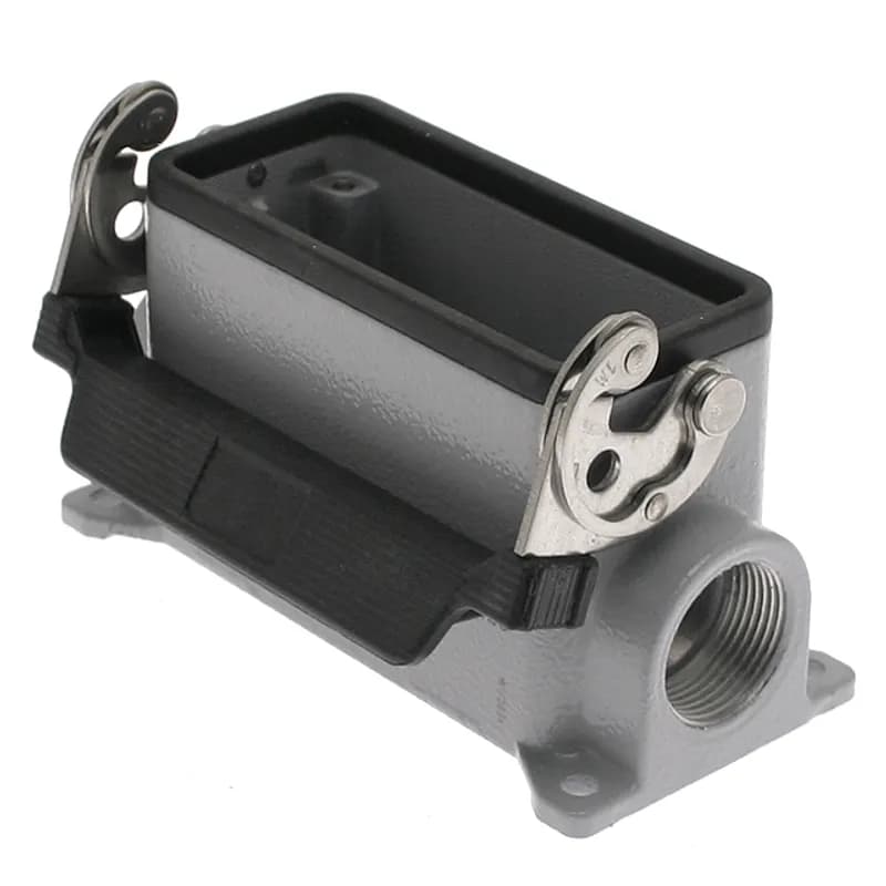 Standard, Rectangular Base, Single Latch, Surface mount, size 77.27, Side M25 cable entry