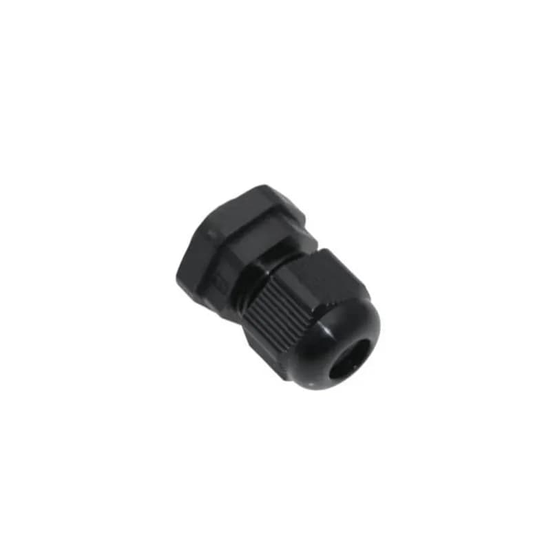 M12, Atex Plastic Gland, Black, 0.156 - 0.273