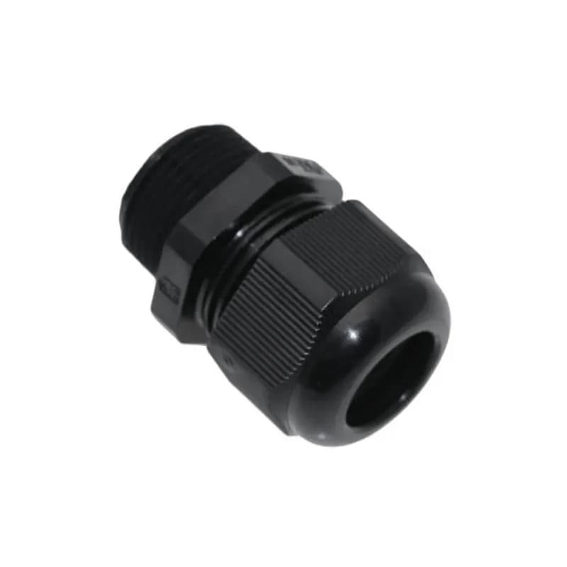 .75-NPT, Plastic Gland, Black, with 3 x 7mm holes, 0.256 - 0.295