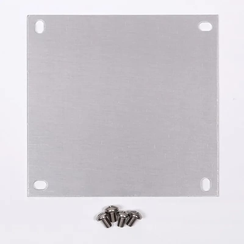Aluminum Panel for 8" x 8" Enclosure