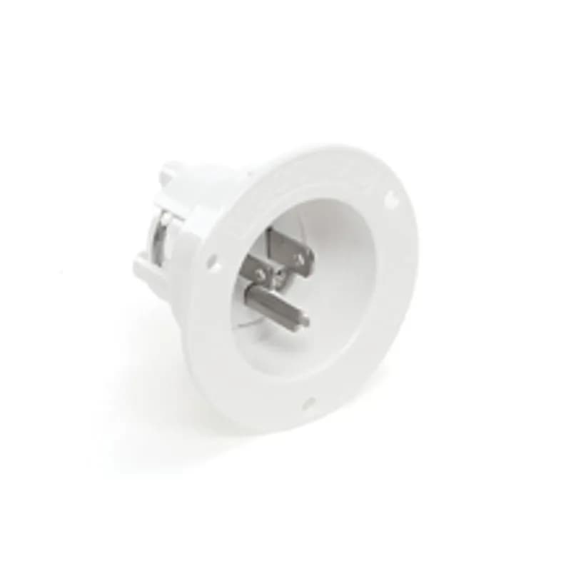 Safeway® Flanged Inlet, 2 Pole/3 Wire, NEMA 5-20, 125V