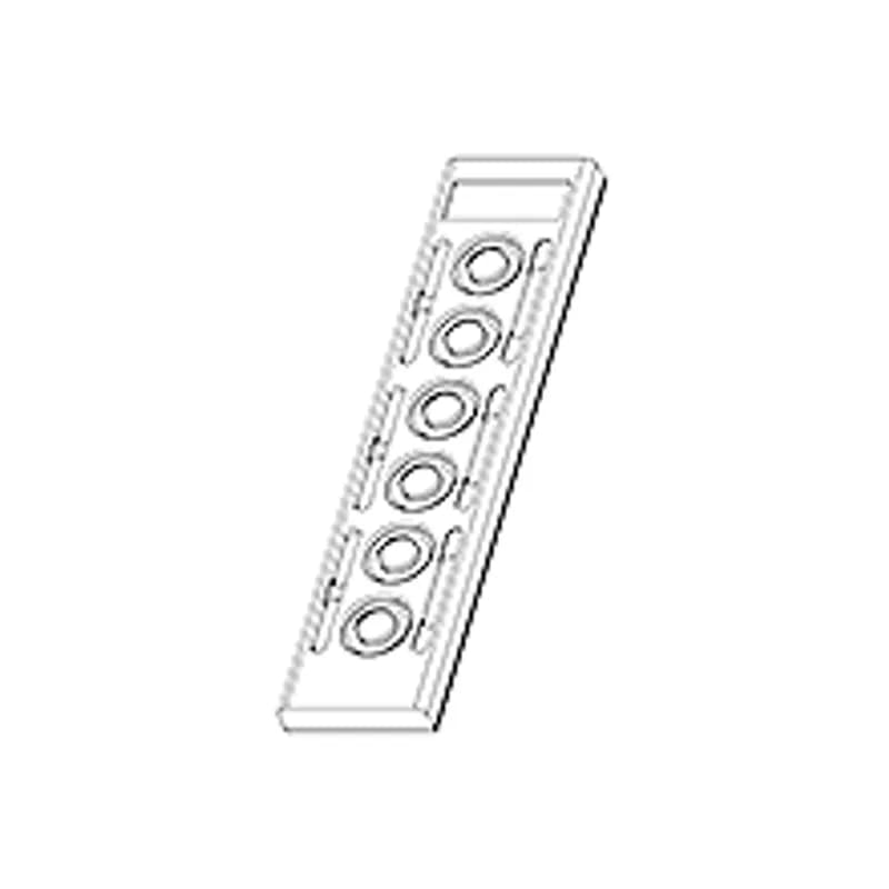 Woodhead 00-3083 - Six Button Replacement Cover for 4026 Super-Safeway™ Button Pendant Enclosure