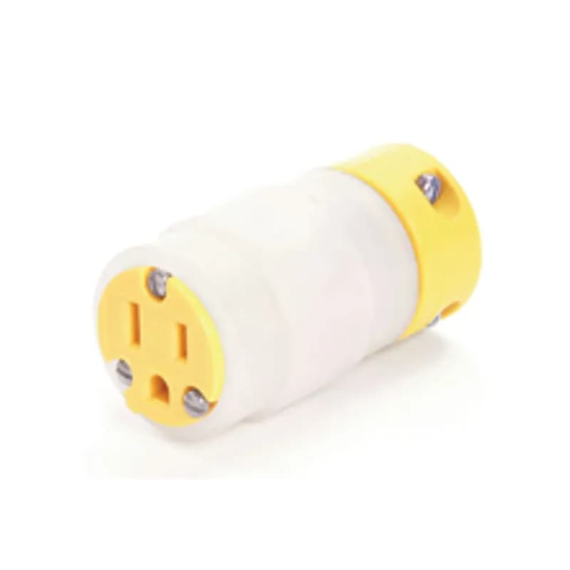 Super-Safeway® Ground Fault Monitoring Connector 2 Pole/3 Wire, NEMA 5-20, 125V