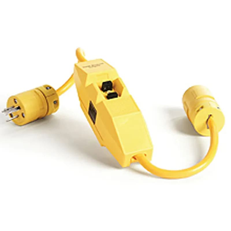 Safeway® In-Line Commercial GFCI, Manual Reset, NEMA L5-30, 30A, 120V, 0.61m (2.0' )Cord Length