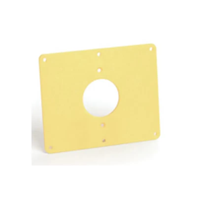 Super-Safeway® Multiple Outlet Coverplate, (1) Single Receptacle 43.69mm Hole Diameter 30A Locking