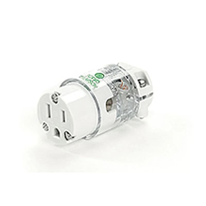 Safeway® Lighted Connector, NEMA 5-20, 125V, Transparent