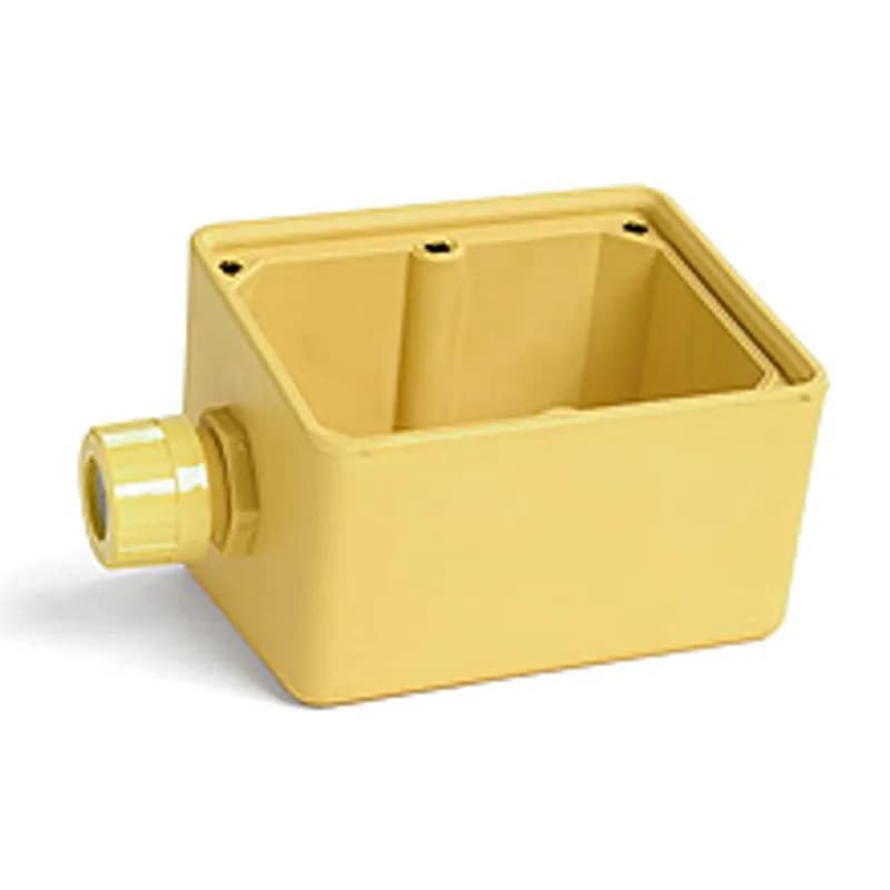 Woodhead 3300 - Super-Safeway® Angled Outlet Box, F3 (3/4") Cord Grip