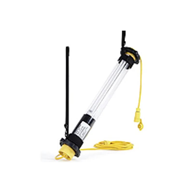 Super-Safeway™ Wet Location 80W Fluorescent Tube Light with 2 Lamps, Cord Type 16/3 SOOW, Cord Length 7.62m (25.0' )