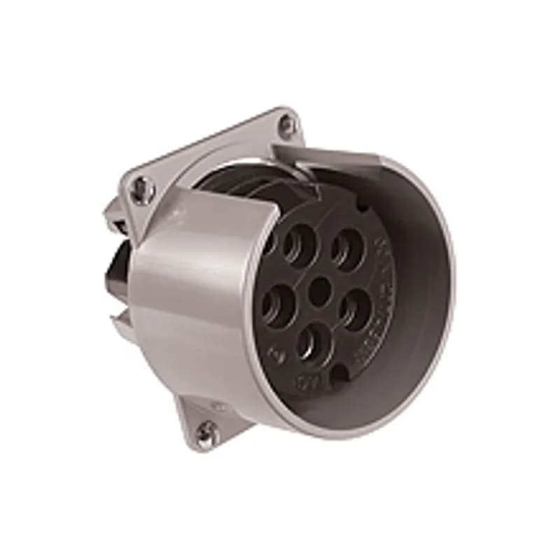 Woodhead Y560R - 60 Amp Safeway® Pin & Sleeve Device, Exposition Receptacle, 4 Pole/5 Wire Grounding
