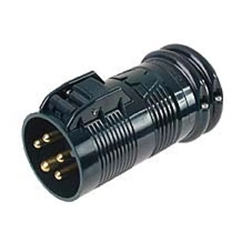 Woodhead Y560P - 60 Amp Safeway® Pin & Sleeve Device, Exposition Plug, 4 Pole/5 Wire Grounding