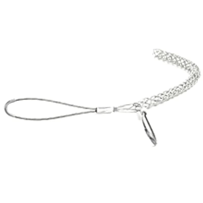 Heavy Duty Support Grip, Double Eye, Double Weave, Closed Mesh, Cable Diameter 25.40-31.50mm (1.000-1.240"), Approximate Break Strength 2,140.96kg (4,720 lbs), Stainless Steel