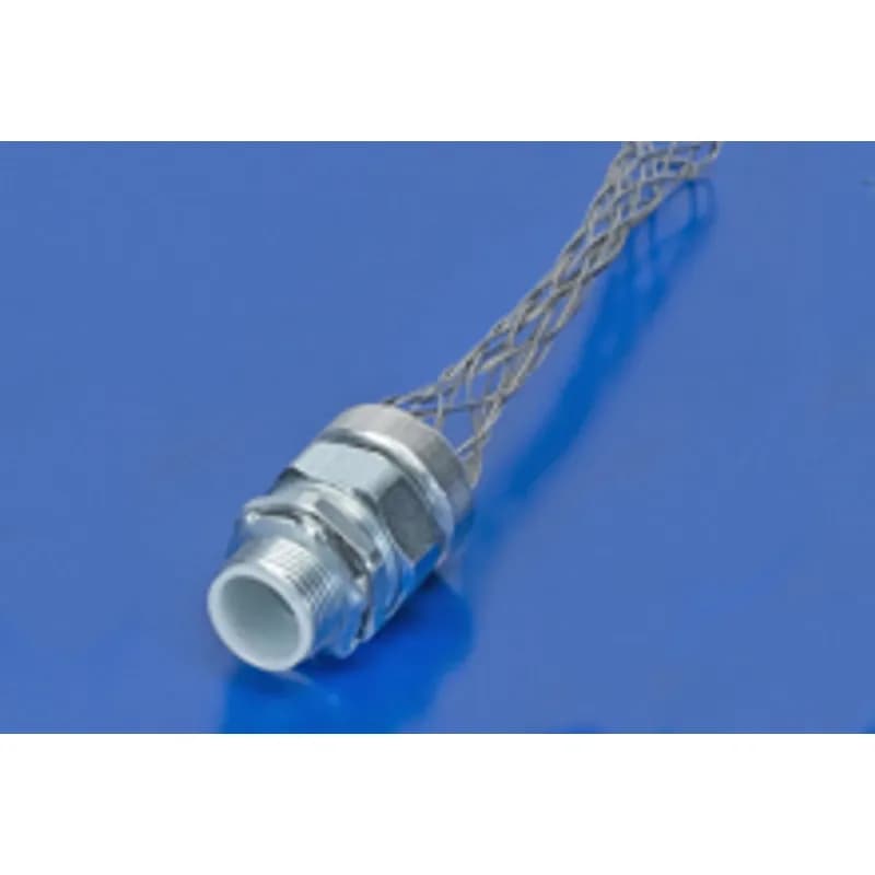 Deluxe Cord Grips Strain Relief, 3/8" NPT, Straight Male, Cable Diameter 7.93-9.53mm (.312-.375")