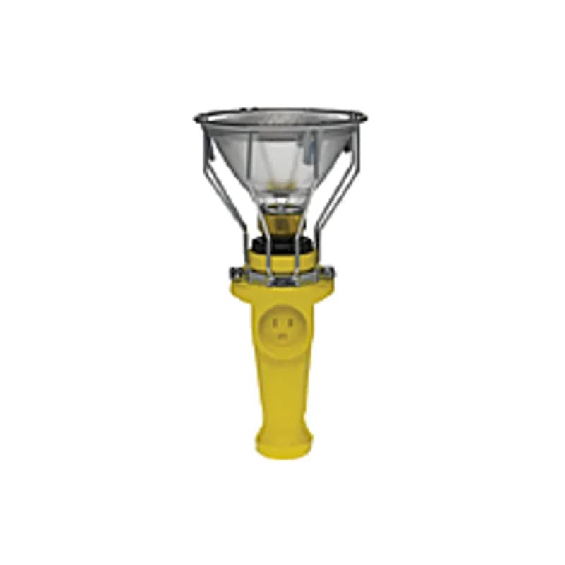 Super-Safeway™ Rubber Hand Lamp with PAR 38 Guard with Switch and Receptacle 7.62m (25.0' ) 16/3 SOOW