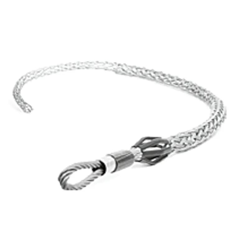 Multi-Weave Wire Mesh Pulling Grip, Flexible Eye, Mesh Length 0.559m (22.00"), Approximate Break Strength 3,084.43kg (6,800 lbs)