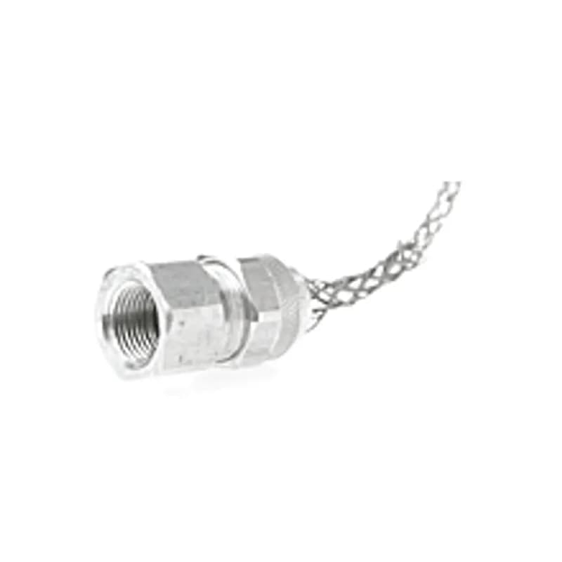 Woodhead 36300 - Deluxe Cord Grips Strain Relief, 1" NPT, Straight Female, Cable Diameter 19.05-22.23mm (.750-.875")