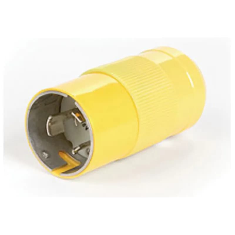 Safeway® Plug with Locking Blade, 2 Pole/3 Wire, Non-NEMA, 600V AC/250V DC