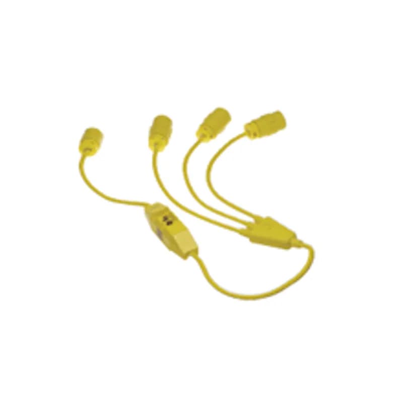 Super-Safeway® Inline GFCI Molded W Cordset, 2 Pole/3 Wire SJOW Cordset, Cordset Length 0.91m (3.0' ), NEMA 5-15, 125V