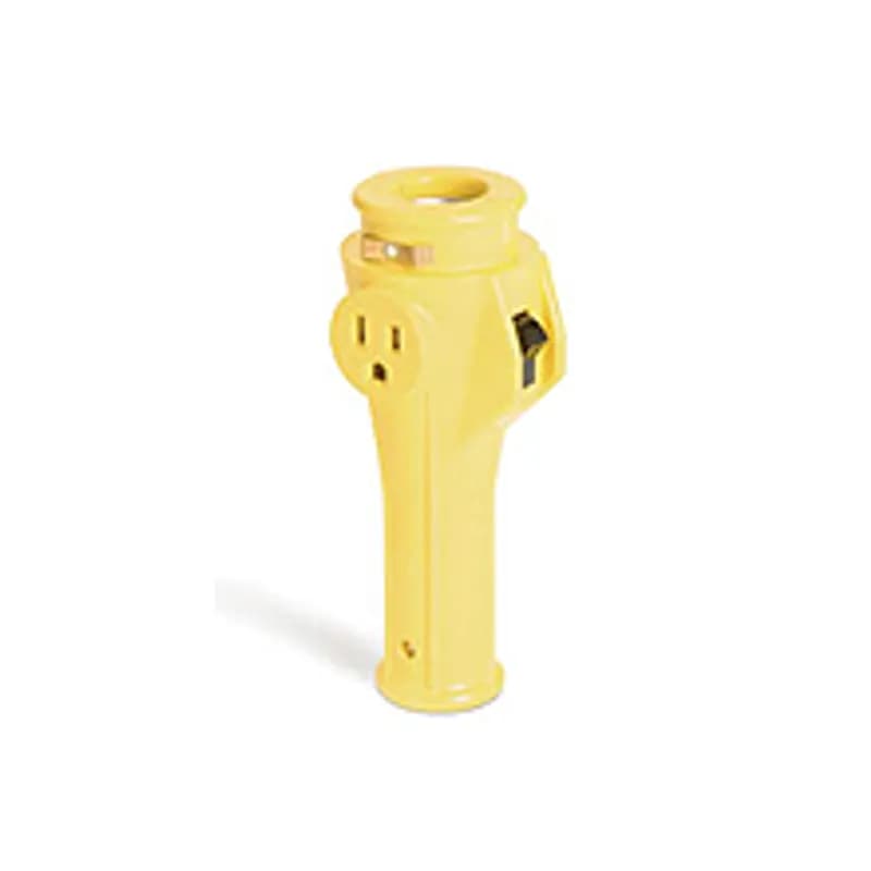 Safeway® Phenolic Hand Lamp with Switch and Outlet